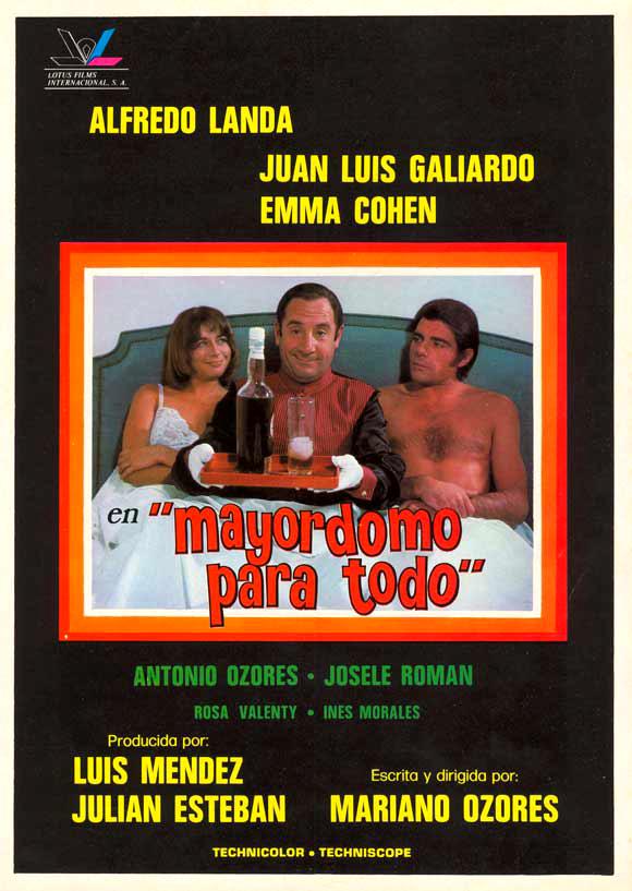 Mayordomo para todo - Affiches