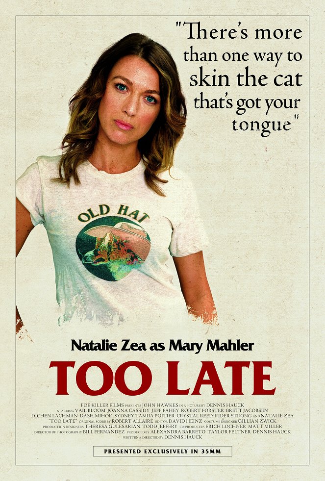 Too Late - Posters