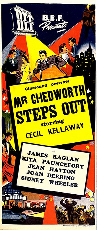 Mr. Chedworth Steps Out - Plakátok