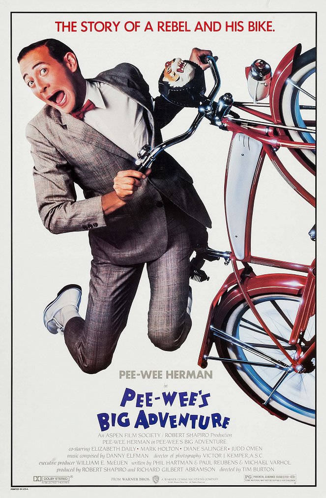 Pee-Wee nagy kalandja - Plakátok