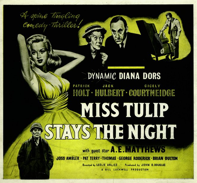 Miss Tulip Stays the Night - Cartazes