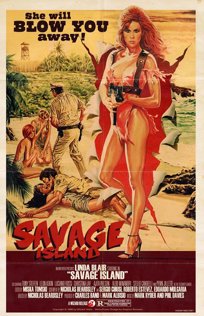 Savage Island - Carteles