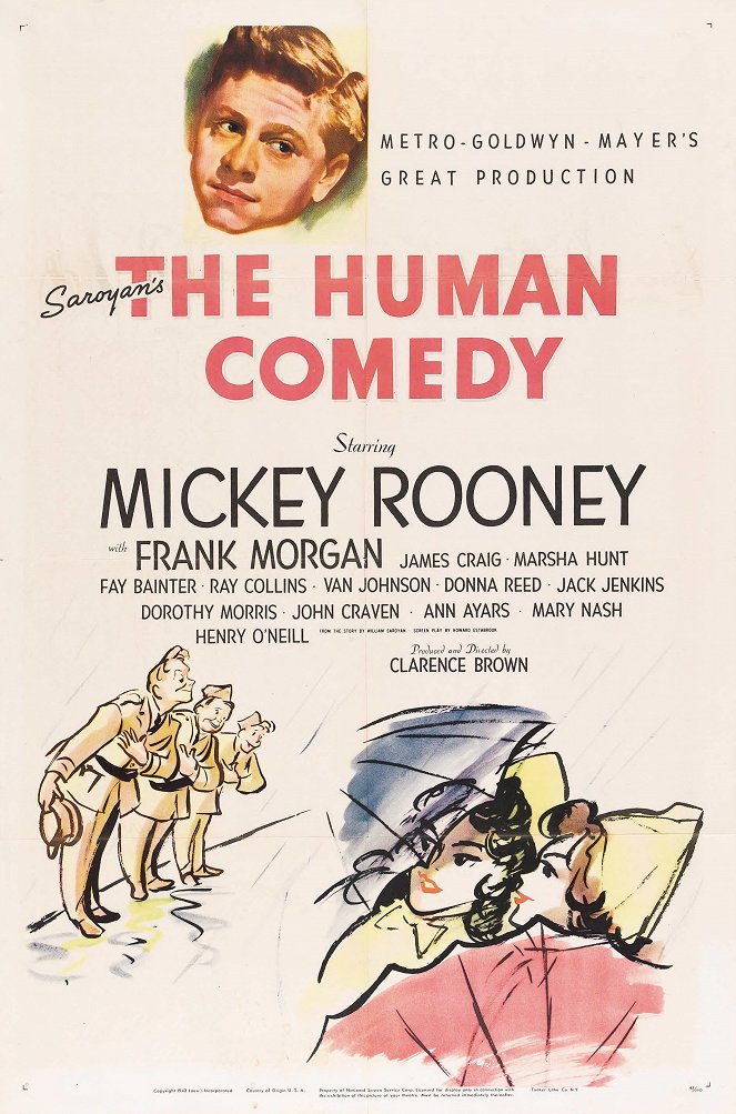 The Human Comedy - Affiches