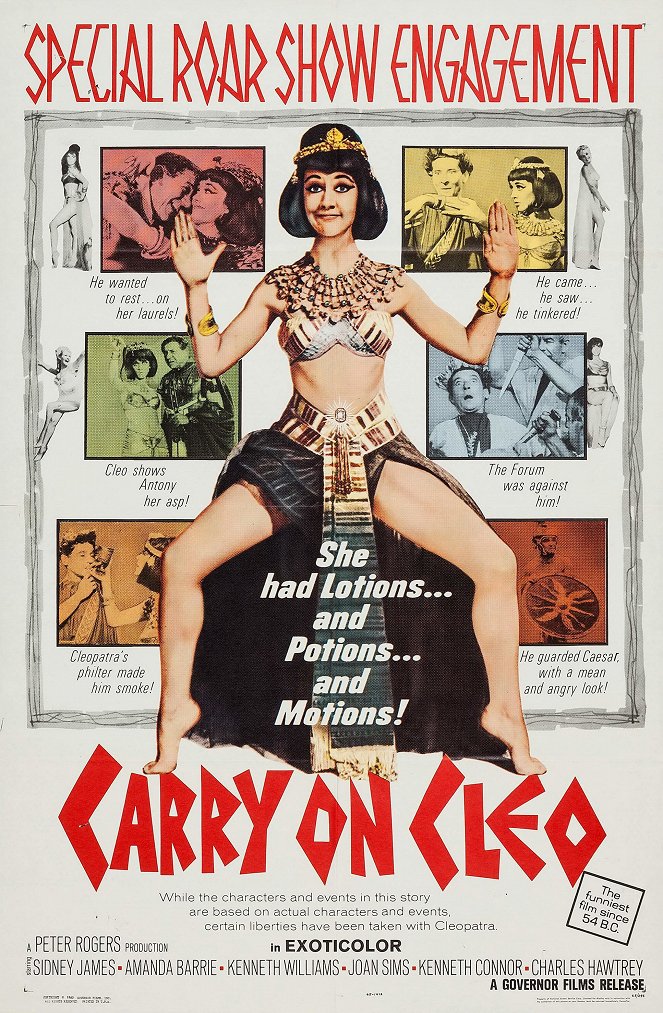 Carry On Cleo - Posters