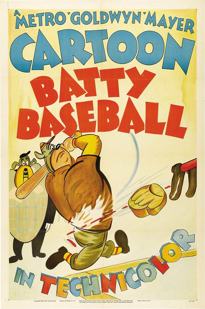Batty Baseball - Plakate