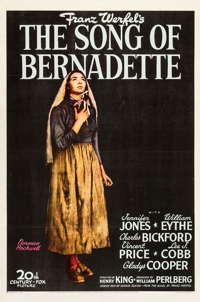 La canción de Bernadette - Carteles