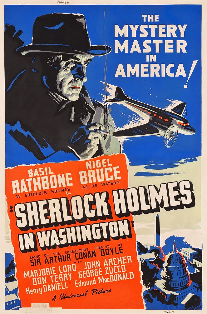Sherlock Holmes en Washington - Carteles