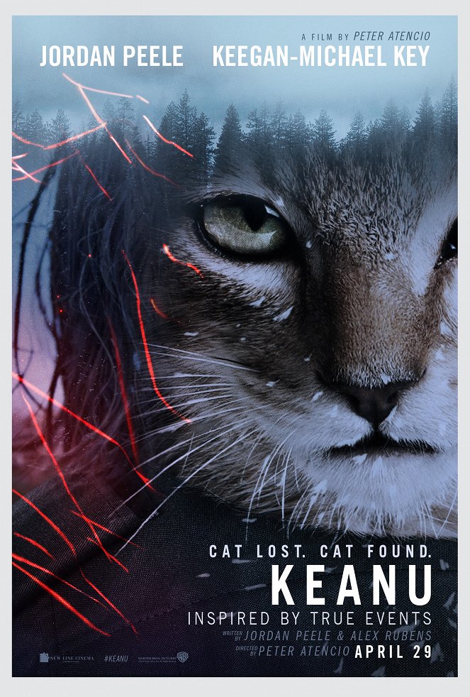 Keanu: Mačacia gangsterka - Plagáty