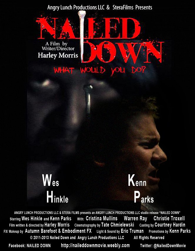 Nailed Down - Affiches