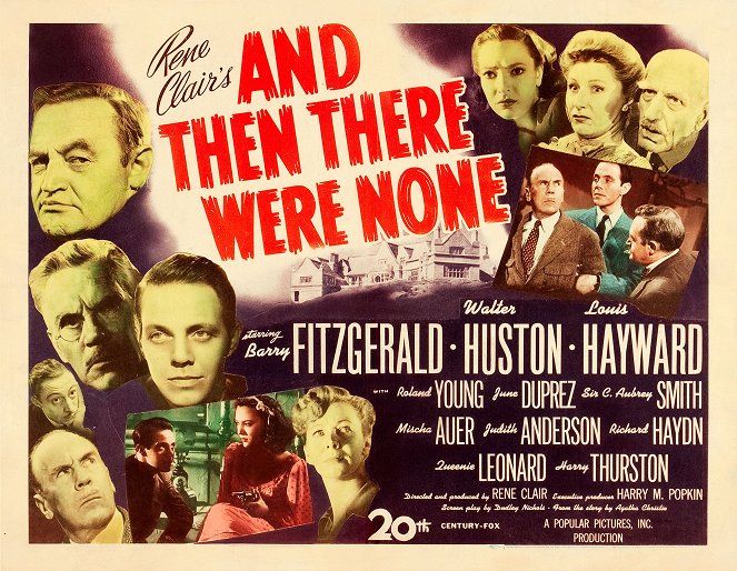 And Then There Were None - Plagáty
