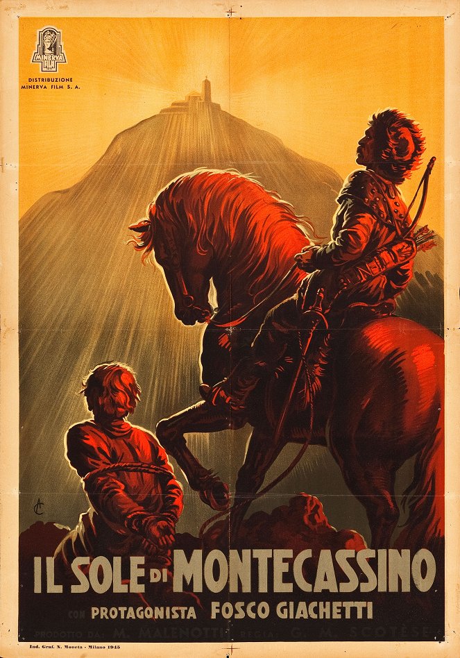 Il sole di Montecassino - Plakate