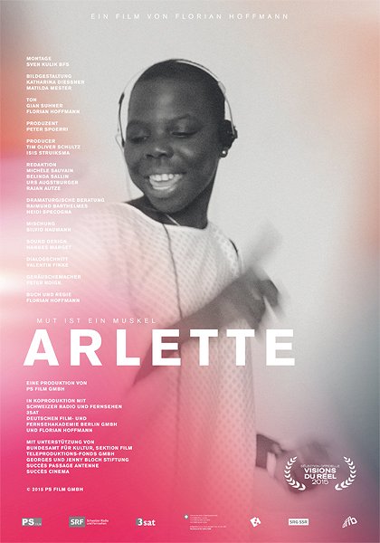 Arlette. Courage is a muscle - Julisteet
