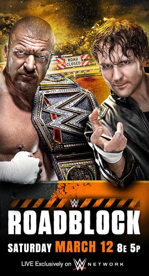 WWE Roadblock - Plakaty
