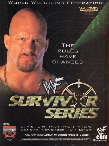 WWE Survivor Series - Julisteet