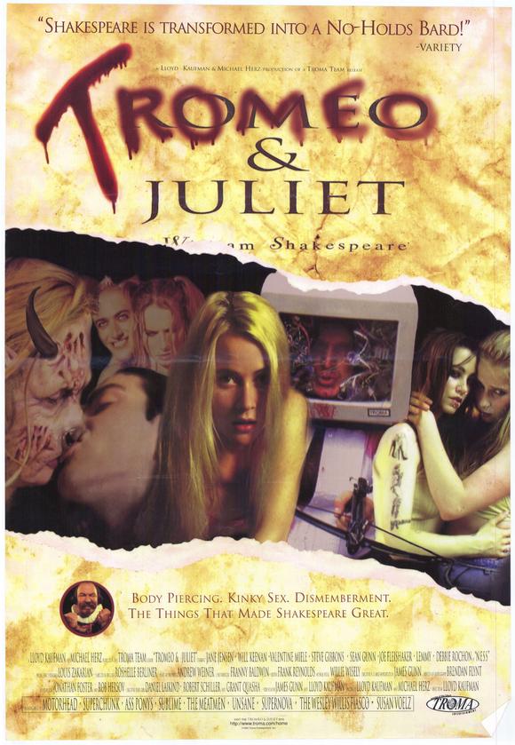 Tromeo and Juliet - Julisteet