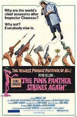 Ružový panter opäť zasahuje - Plagáty
