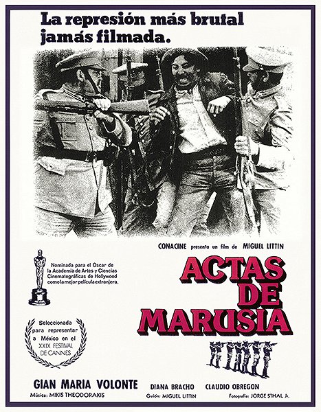 Actas de Marusia - Plakate