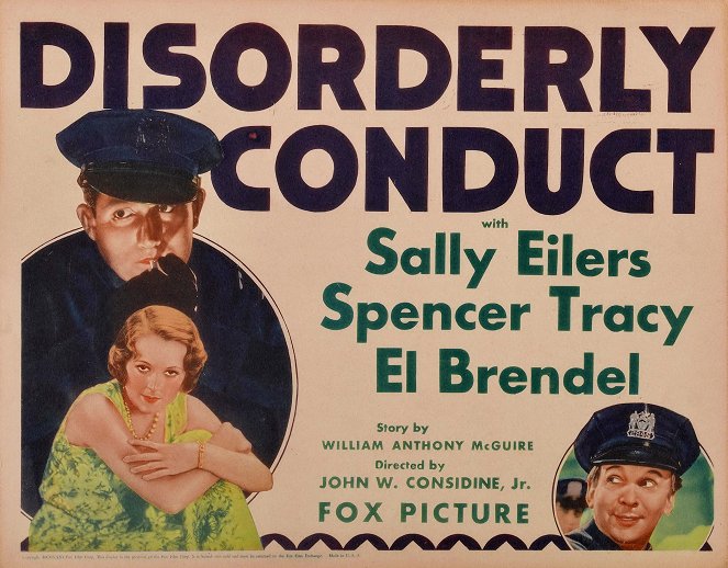 Disorderly Conduct - Plakátok