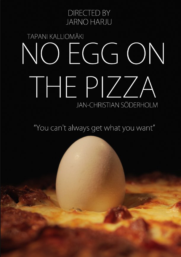 No egg on the pizza - Posters