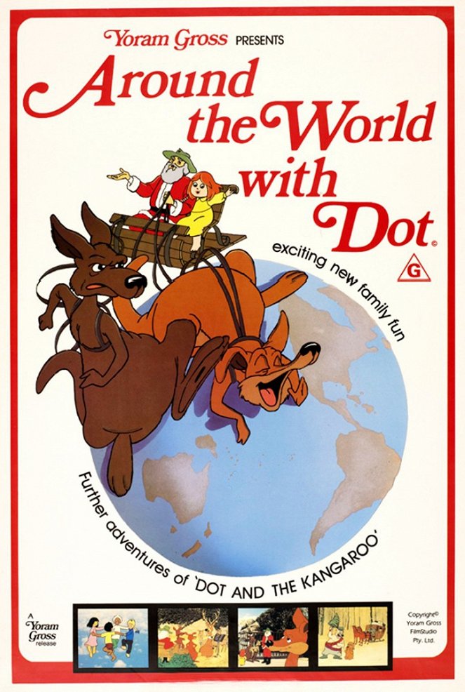 Around the World with Dot - Affiches