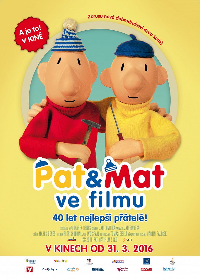 Pat & Mat vo filme - Plagáty