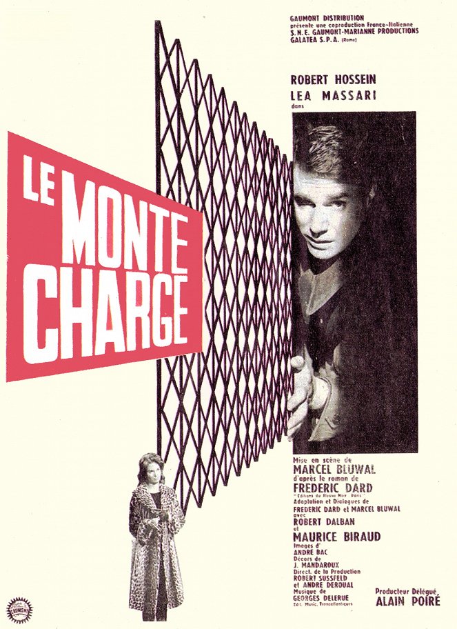 Le Monte-charge - Cartazes