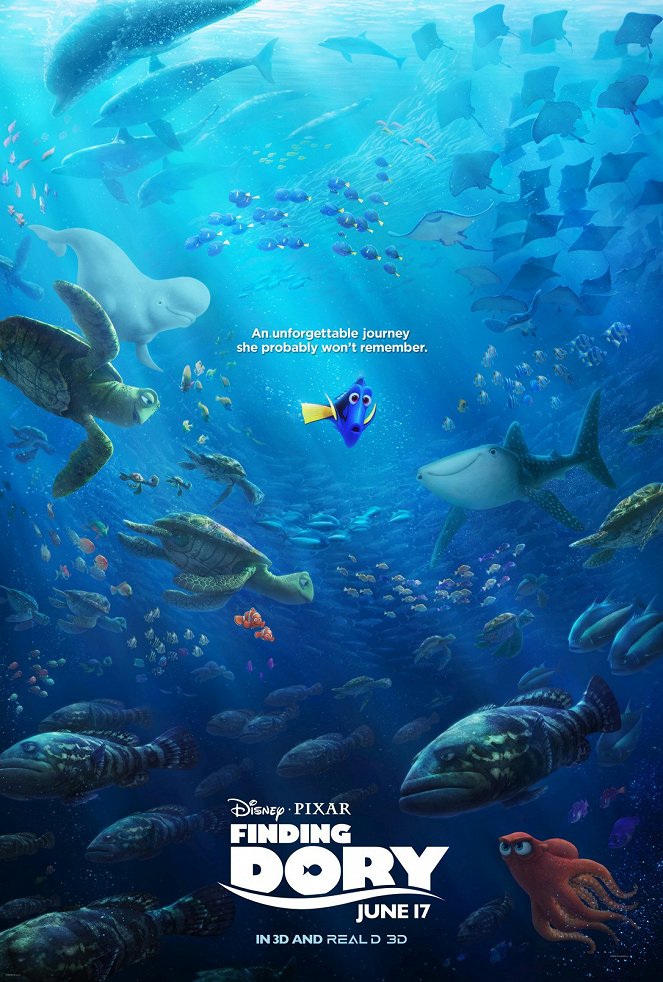 Buscando a Dory - Carteles