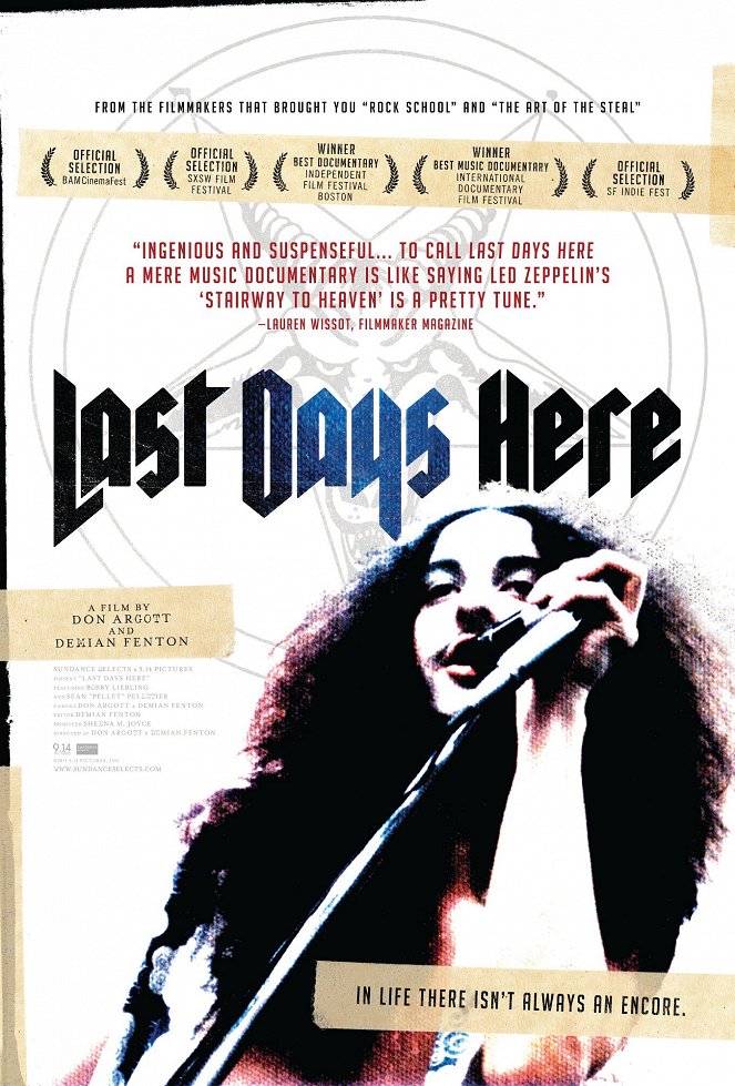 Last Days Here: The True Story of Pentagram's Bobby Liebling - Posters