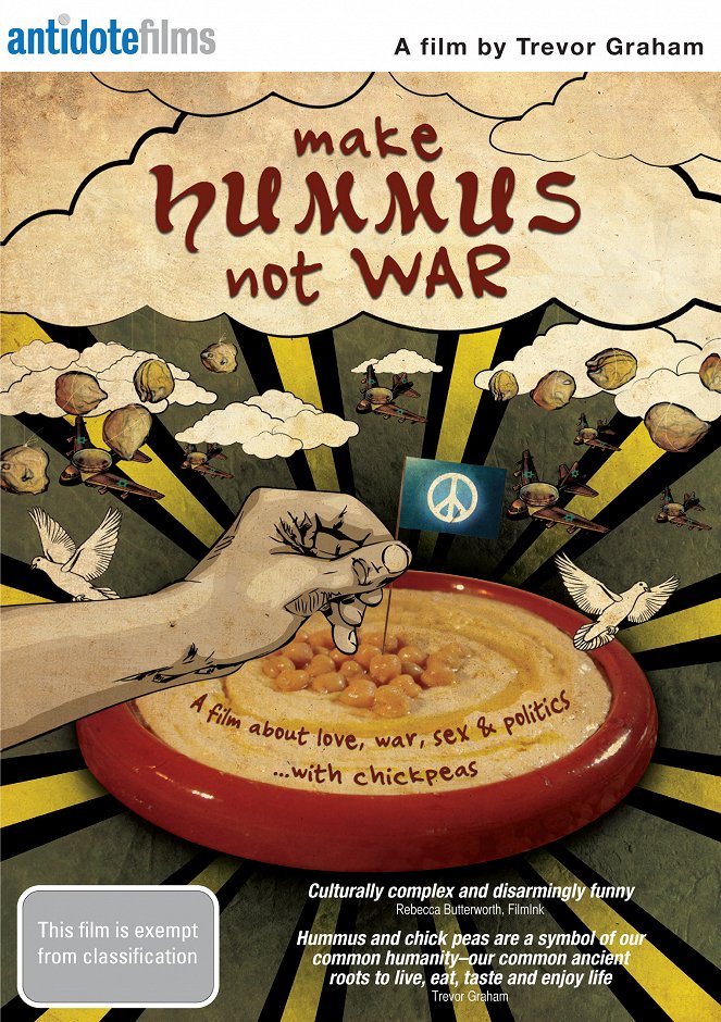 Make Hummus Not War - Plagáty