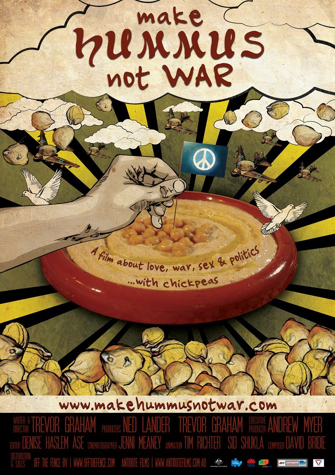 Make Hummus Not War - Carteles