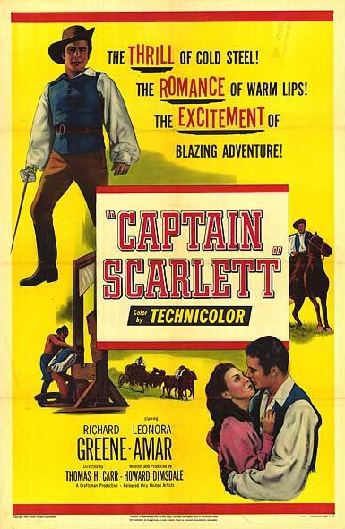 Captain Scarlett - Plakátok