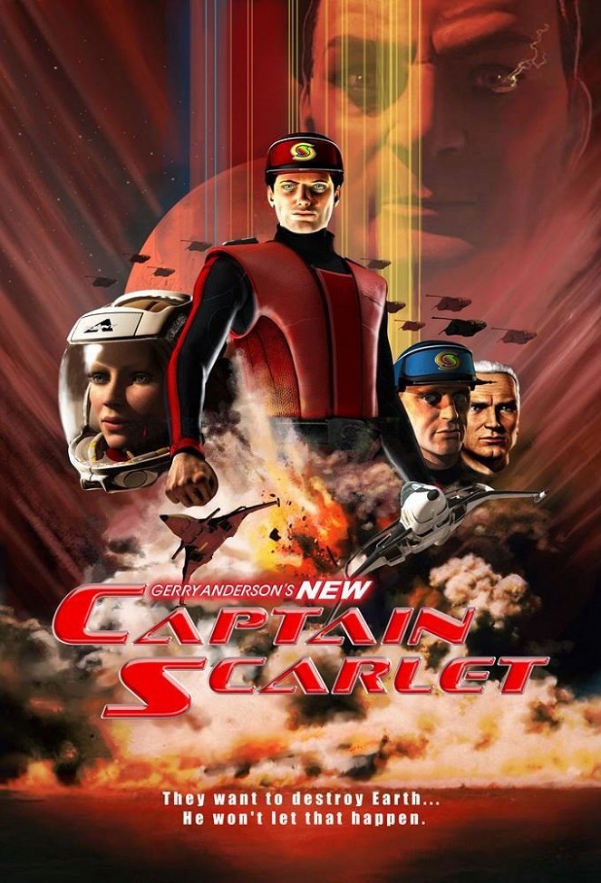 Captain Scarlet - Plakate