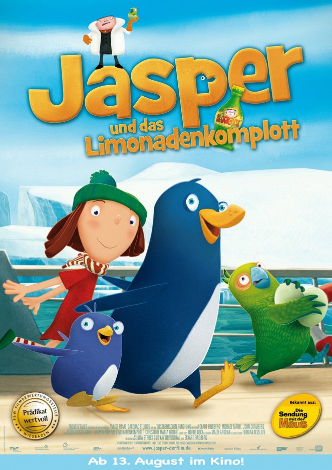 Jasper, pingouin explorateur - Affiches
