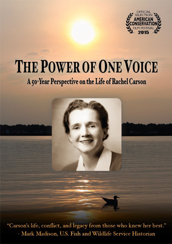 The Power of One Voice: A 50-Year Perspective on the Life of Rachel Carson - Cartazes