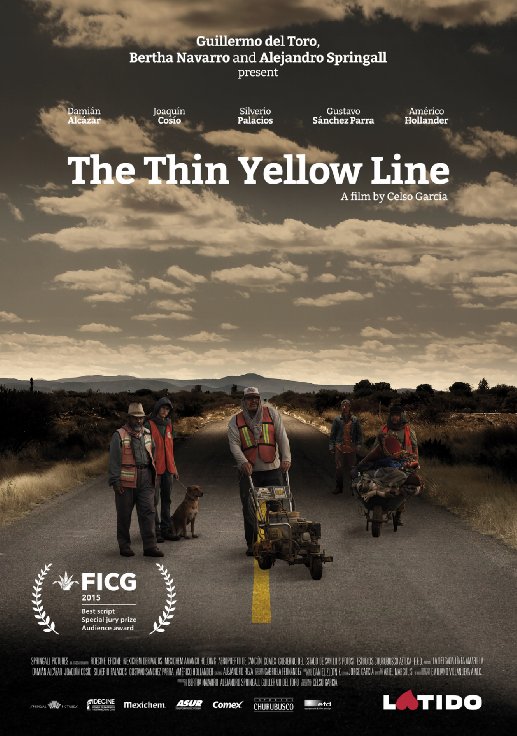 La delgada línea amarilla - Plakate