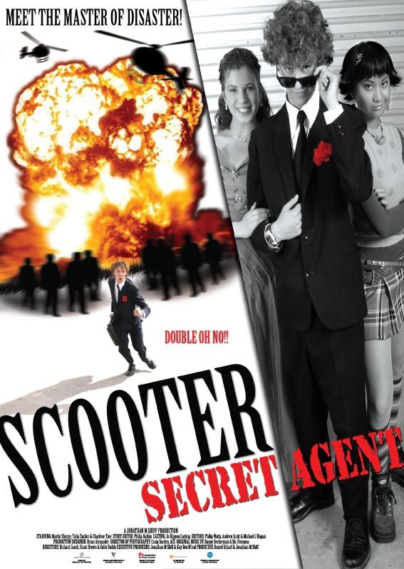Scooter: Secret Agent - Carteles
