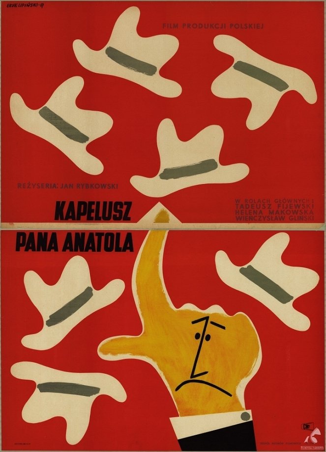 Kapelusz pana Anatola - Plakate