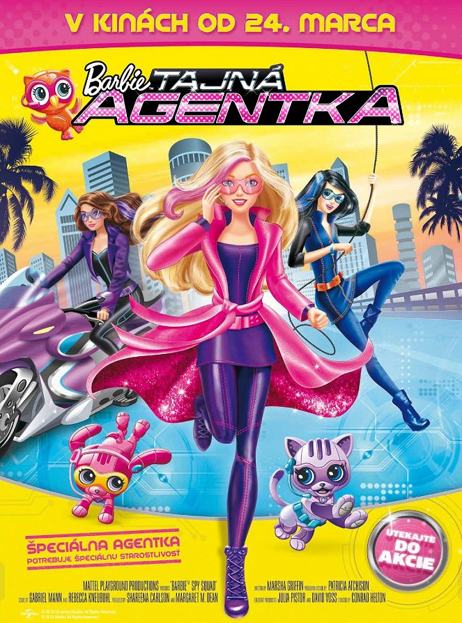 Barbie: Tajná agentka - Plagáty