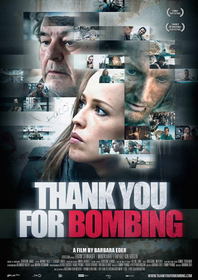 Thank You for Bombing - Plakátok