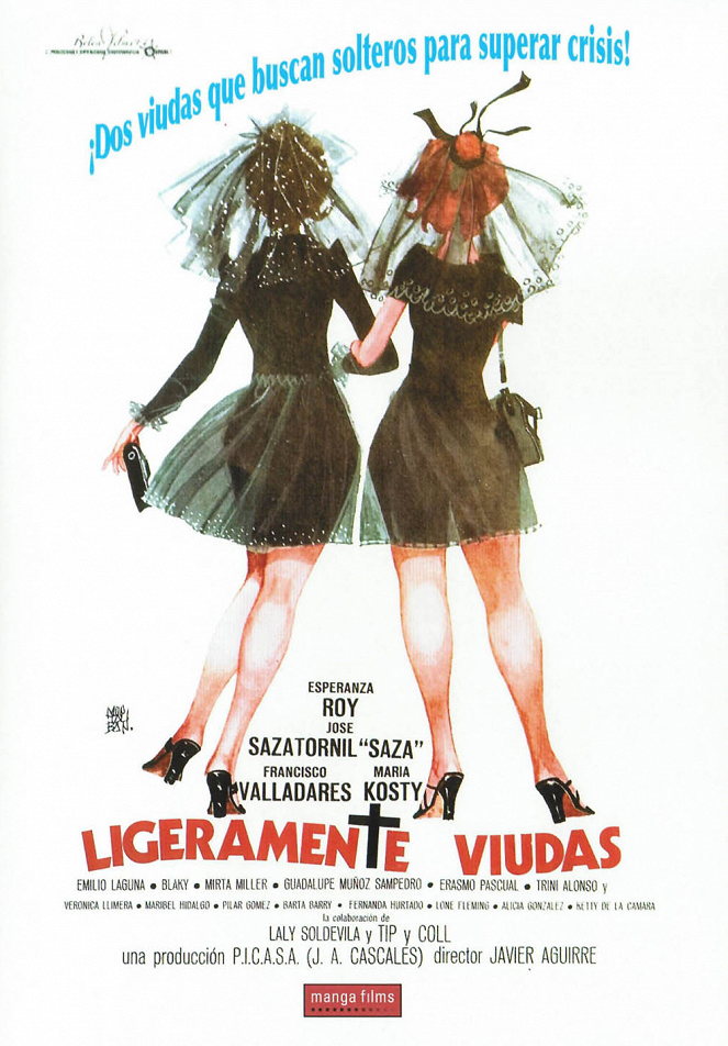 Ligeramente viudas - Plakate