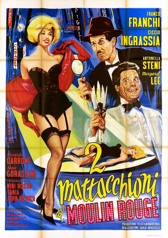Due mattacchioni al Moulin Rouge - Posters
