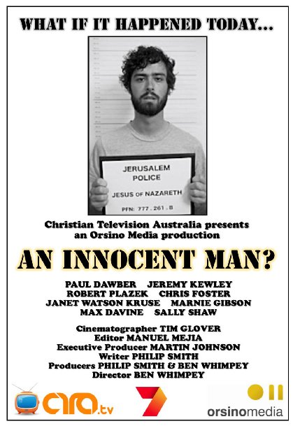 An Innocent Man? - Carteles