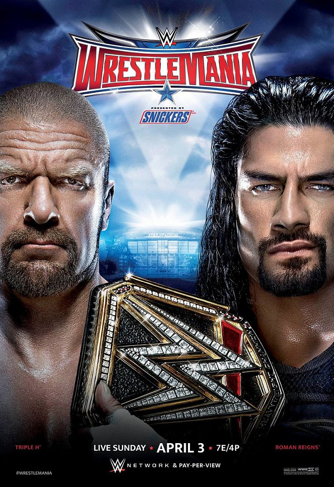 WrestleMania 32 - Plakátok