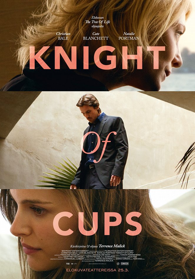 Knight of Cups - Julisteet