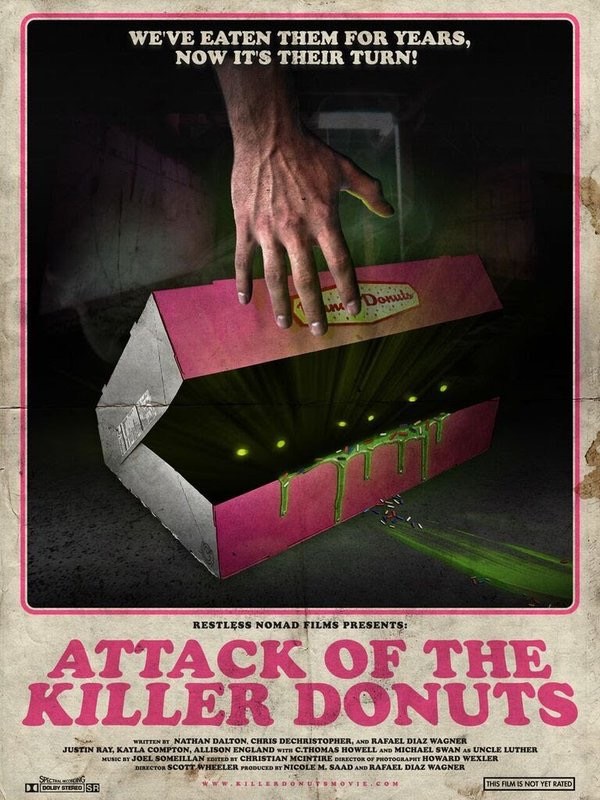 Attack of the Killer Donuts - Posters