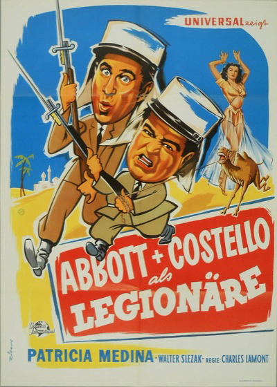 Abbott and Costello in the Foreign Legion - Plakate
