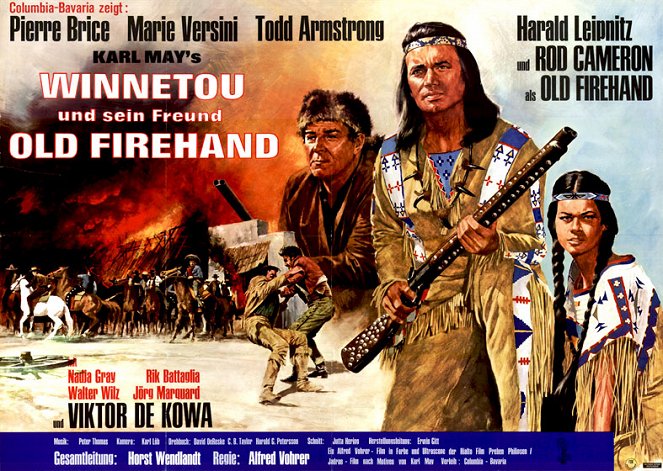 Winnetou és barátja, Old Firehand - Plakátok