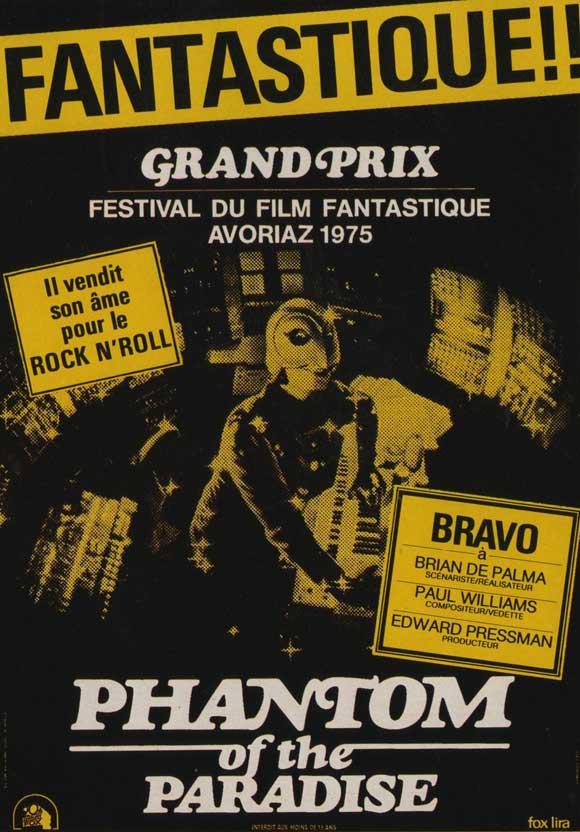 Phantom of the paradise - Affiches