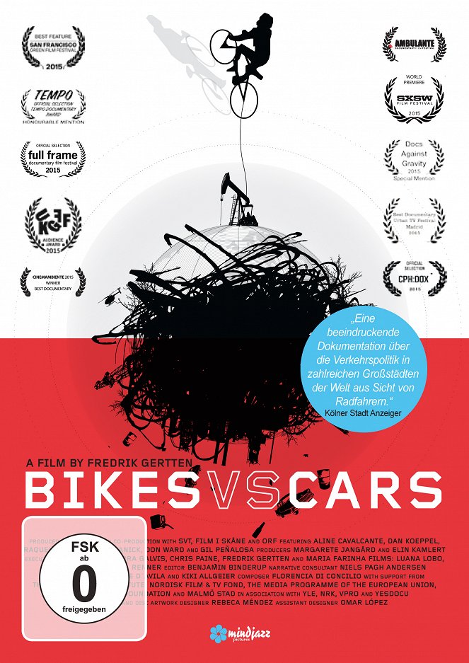 Fahrrad gegen Auto - Eine Straßenschlacht - Plakate