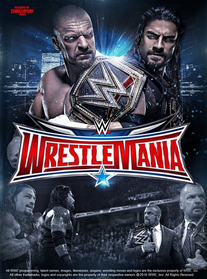 WrestleMania 32 - Cartazes